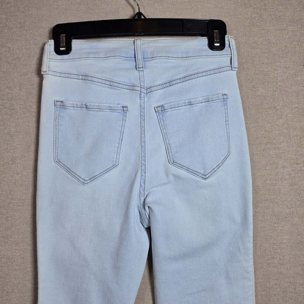 Old Navy Women’s Size 0 Rockstar Super Skinny High Rise  Jeans Smooth Pockets - Picture 7 of 10